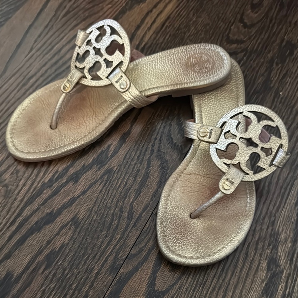 Tory Burch Women's Gold Sandals